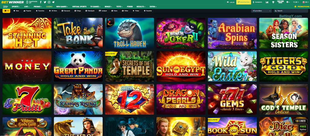 Comprehensive BetWinner Casino Review Features, Games, and Bonuses
